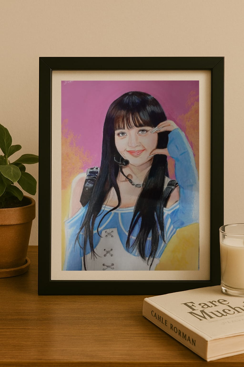 Vivid Lines – Custom Colored Pencil Portrait