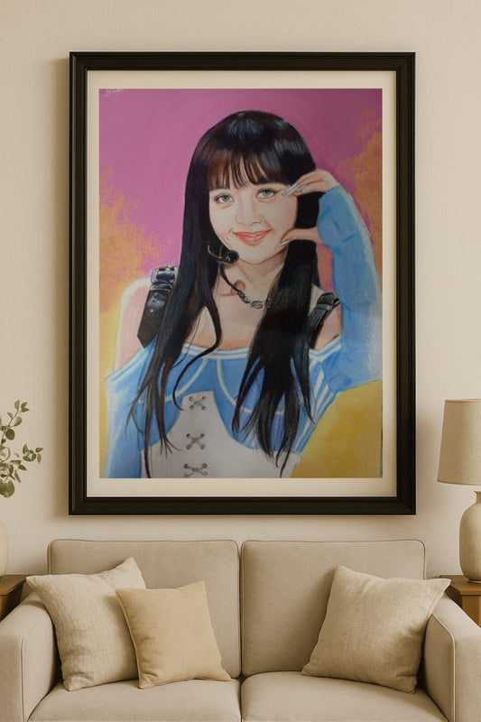 Customizable Colored Pencil Sketch