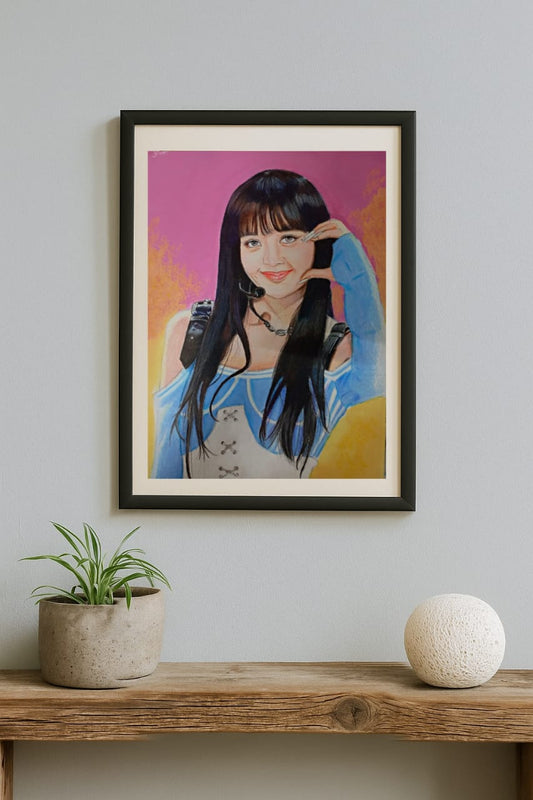 Customizable Colored Pencil Sketch